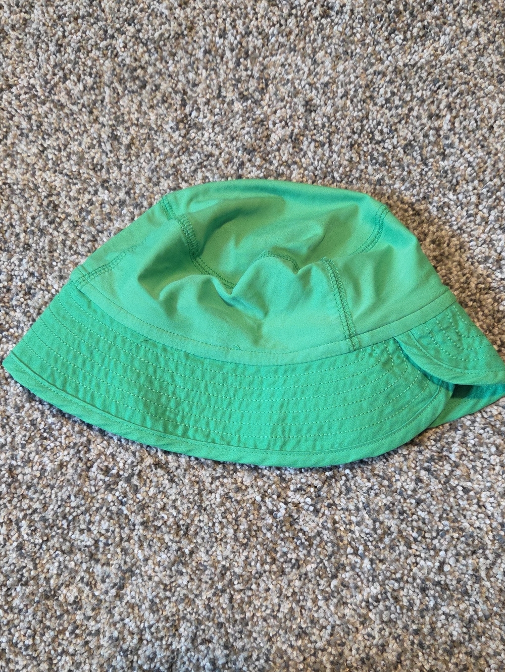 Primary Green Bucket Hat With Chin Strap